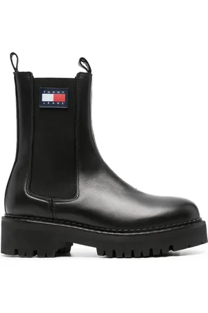 Tommy Hilfiger Urban 50mm leather boots