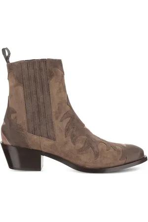 SARTORE Appliqu??-detailing ankle boots