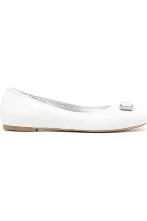 Madison.Maison Marion leather ballerina shoes