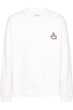 Isabel Marant Mikoe embroidered.logo sweatshirt