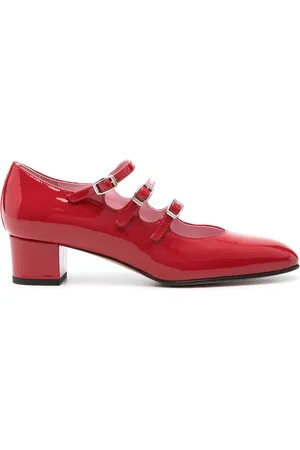 Carel Kina 40mm leather pumps