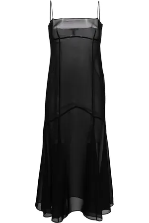 Kiki de Montparnasse Chiffon midi dress