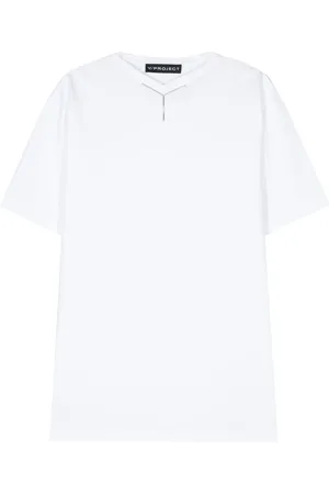 Y / PROJECT Logo-appliqu?? cotto T-shirt