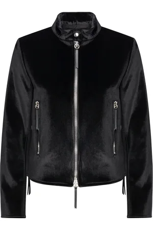 Giuseppe Zanotti Velvet zip-up jacket