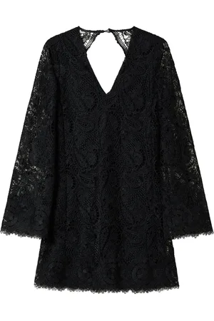 Twin-Set Macram?? lace mini dress
