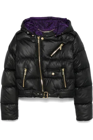 Roberto Cavalli Biker puffer jacket