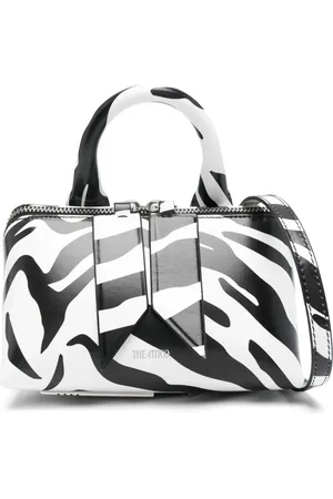 The Attico Zebra-print tote bag