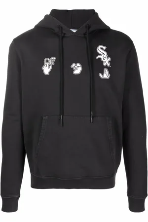 OFF-WHITE X MLB Chicago White Sox logo-print hoodie