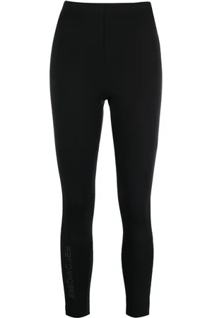 Moncler Zip-pocket jersey leggings