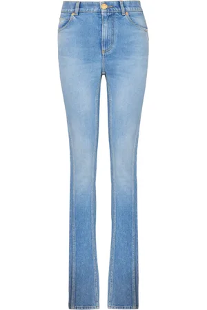 Balmain High-rise slim-cut jeans
