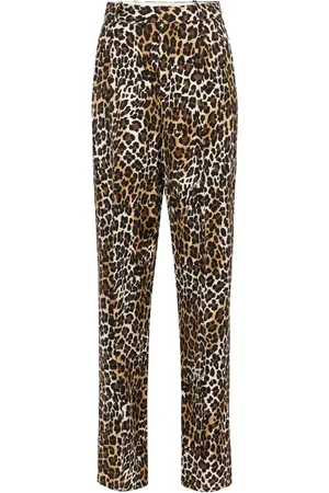 Elisabetta Franchi Animal print trousers