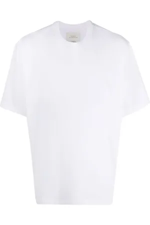 STUDIO NICHOLSON Crew-neck cotton T-shirt