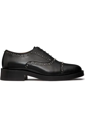 VALENTINO GARAVANI Rockstud leather brogues