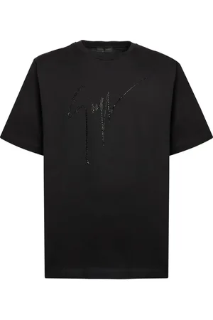 Giuseppe Zanotti Rhinestone-embellished logo T-shirt