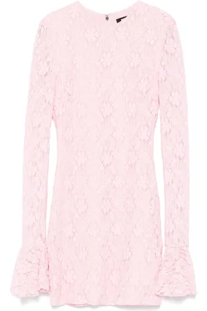 ROTATE Lace longsleeved mini dress