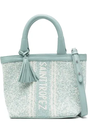De Siena shoes Saint Tropez bead-embellished tote bag