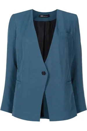 Uma Raquel Davidowicz No-lapels button-fastening blazer