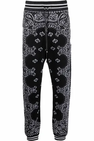 AMIRI Bandana B-Ball jacquard track pants