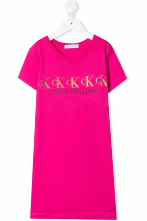 Calvin Klein Logo-print T-shirt dress