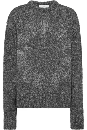 Philipp Plein Logo-embroidered jumper