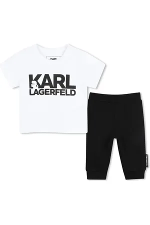 Karl Lagerfeld Logo t-shirt and leggings set