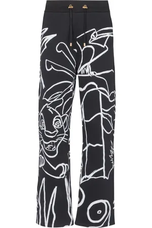 Balmain X Disney drawstring trousers