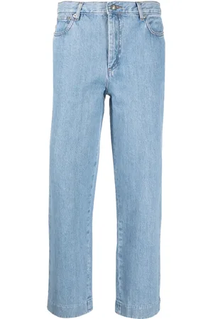 A.P.C. High-rise wide-leg jeans