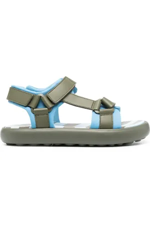 Camper Two-tone touch-strap sandals
