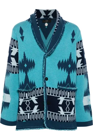 Alanui Icon pattern-jacquard cardigan