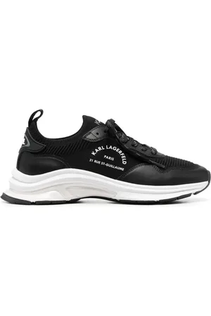 Karl Lagerfeld Logo-print panelled sneakers