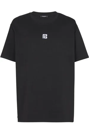 Balmain Logo-embroidered t-shirt