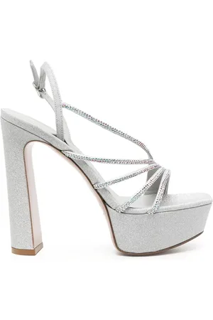 LE SILLA Scarlet 150mm platform sandals