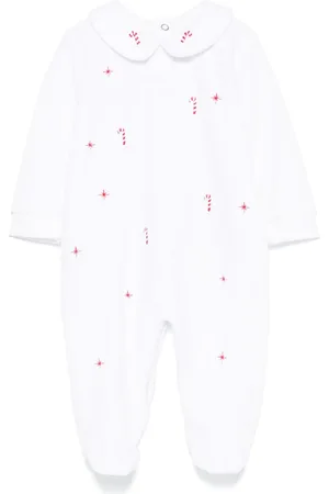 SIOLA Candy cane-embroidered pyjamas