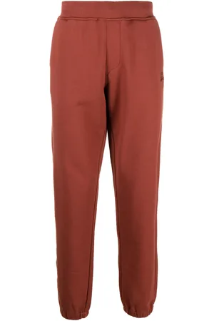 C.P. Company Logo-embroidered cotton track pants