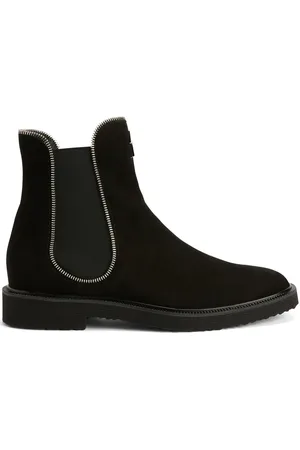 Giuseppe Zanotti Zipper-lined suede boots