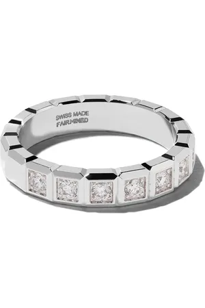 Chopard 18kt white gold Ice Cube diamond ring