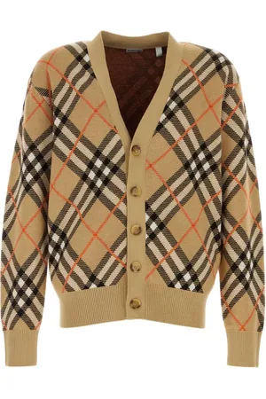 Burberry Vintage Check wool-blend cardigan