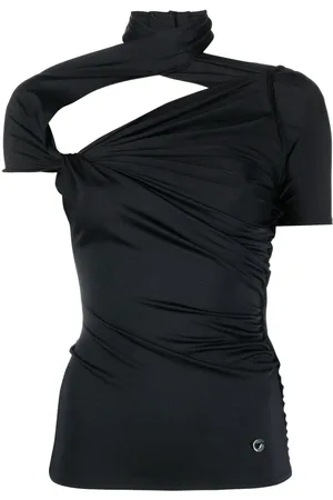 COPERNI Logo-plaque cut-out T-shirt
