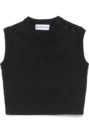 Emporio Armani Logo-jacquard vest