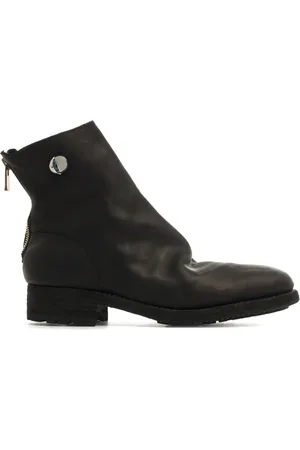 GUIDI Zip ankle boots