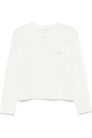 Liu Jo Logo-embroidered cardigan