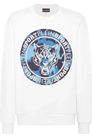 Philipp Plein Tiger-print camouflage sweatshirt