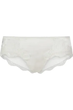 Dolce & Gabbana Lace-detail satin briefs