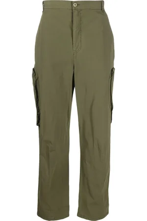 HENRIK VIBSKOV Straight-leg cotton cargo trousers