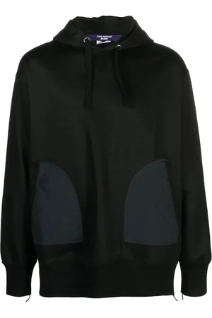 JUNYA WATANABE Ripstop-panel cotton hoodie