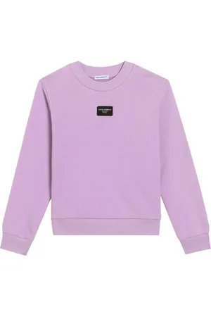 Dolce & Gabbana Logo-tag jersey sweatshirt