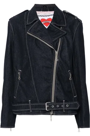 Fiorucci Zip-up denim biker jacket