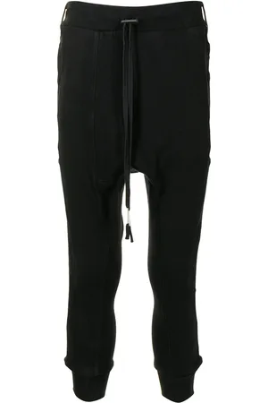 11 BY BORIS BIDJAN SABERI Drop-crotch track pants