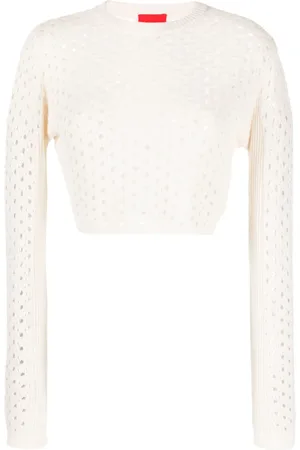 Cashmere In Love Ria crochet-knit jumper