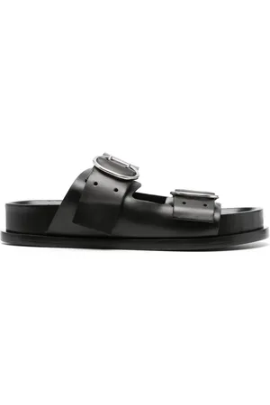 Jil Sander Buckle-fastening flat sandals